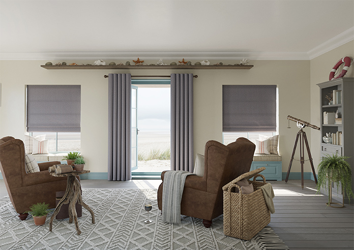 Carina, Ocean - Twist&Fit Roman Blind - Image 9